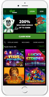 Roo Casino mobile app is only available for Android devices